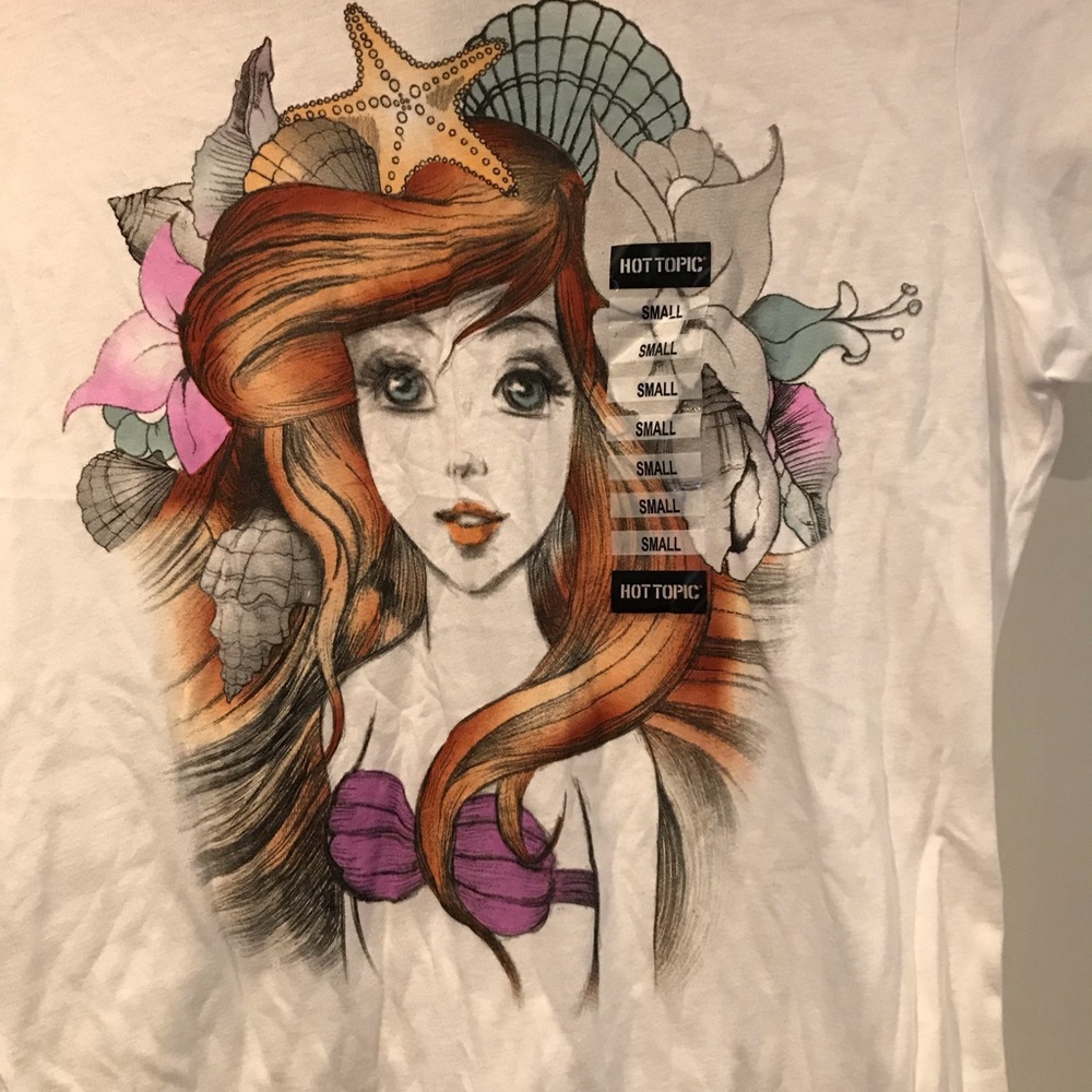 NWT Hot Topic Little Mermaid t-shirt
